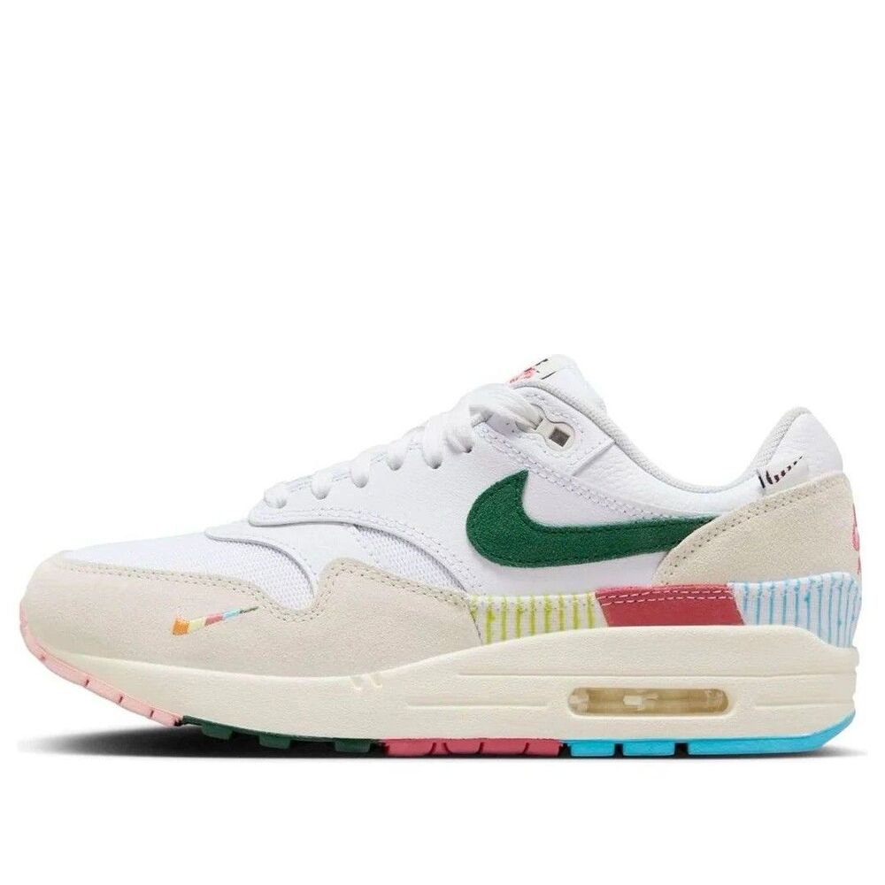 Size 7 Nike Air Max 1 Low All Petals United White Sail Bone Womens FQ0256-131